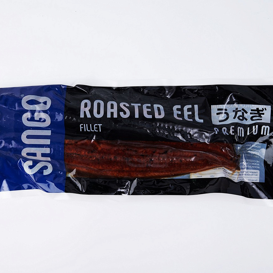 Филе угря жареное в соусе 30% ~ 0.9 — 1.2 кг в шт